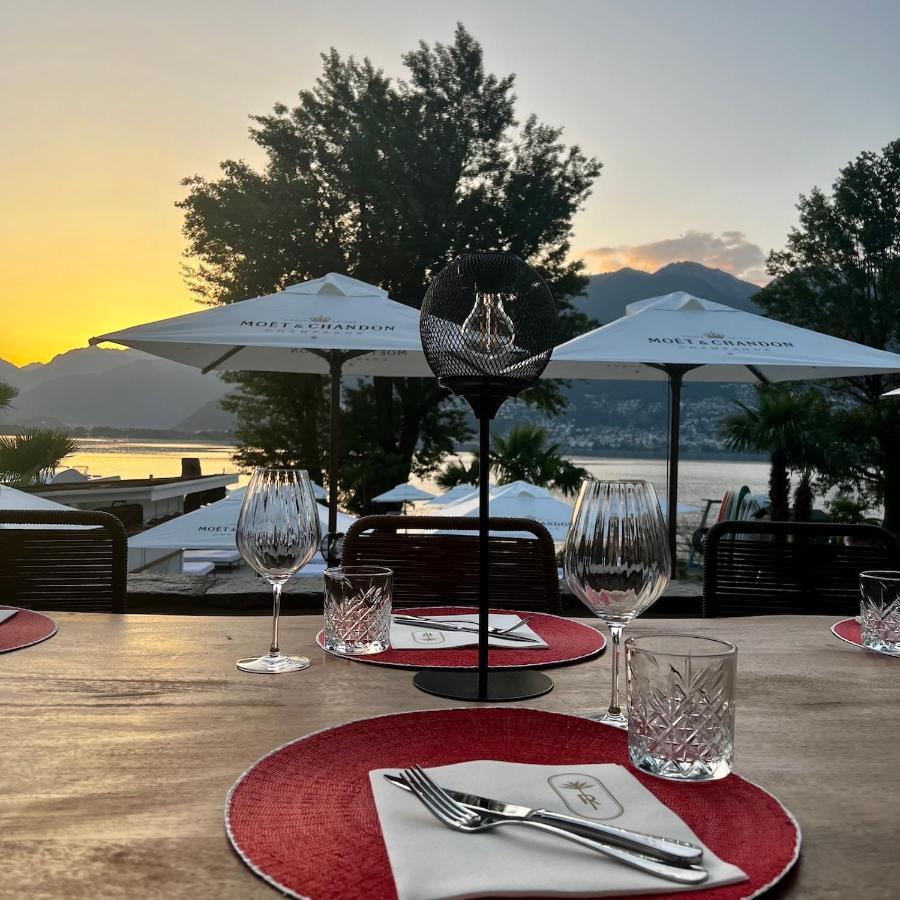 Riva Beach Club I Boutique Hotel I Restaurant Gambarogno Экстерьер фото
