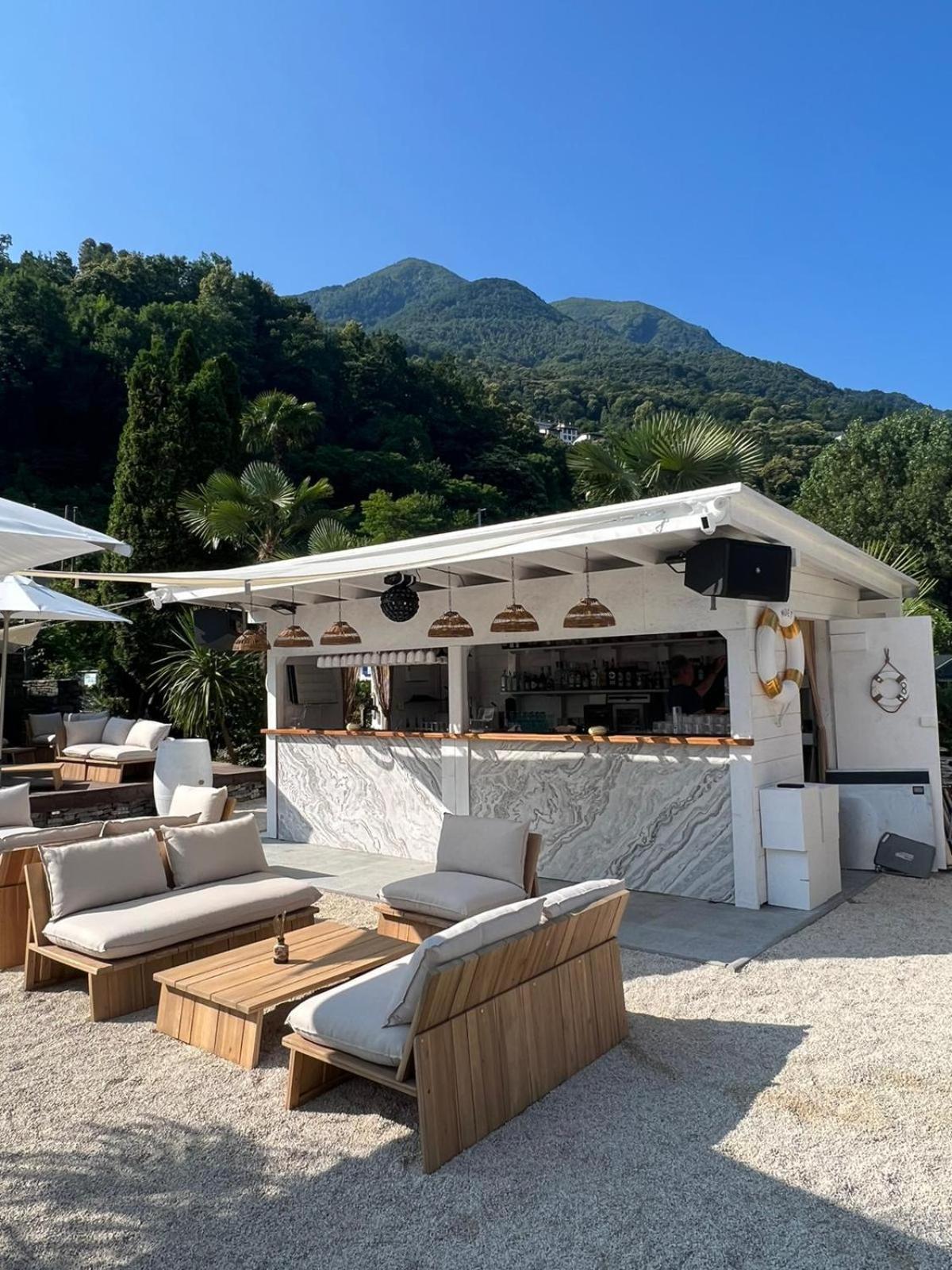 Riva Beach Club I Boutique Hotel I Restaurant Gambarogno Экстерьер фото